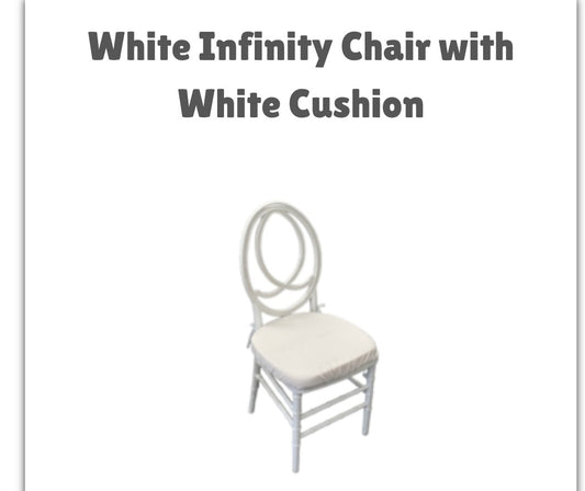 White Infinity Chair