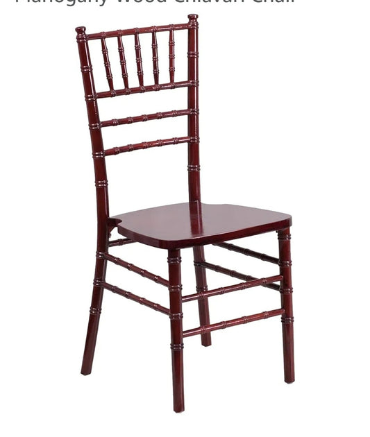 Mahogany Chiavari