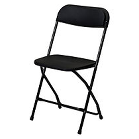 Black Folding Chair